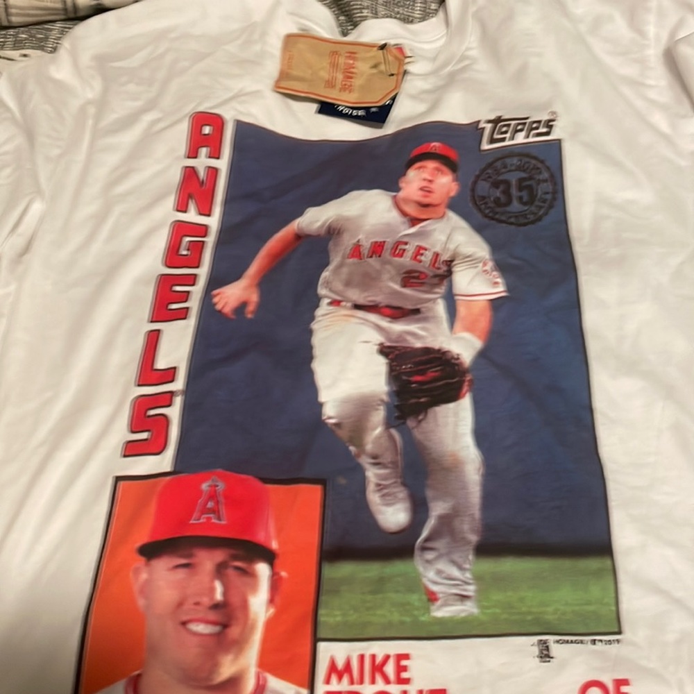 Mike Trout Homage shirt size large NWT
